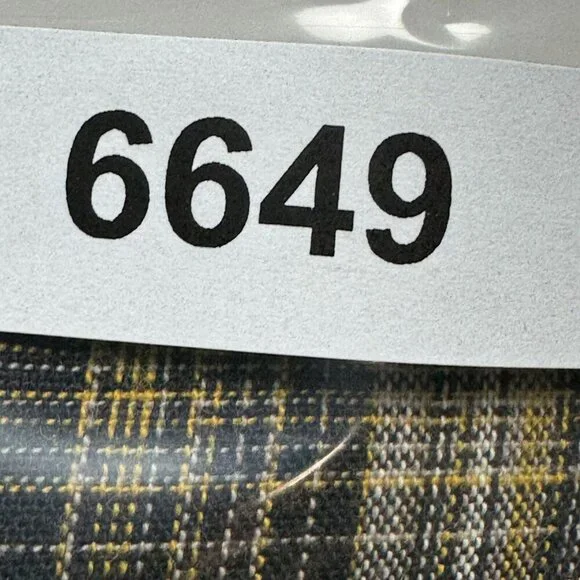 Dickies Men’s Short Sleeve Windowpane Plaid Work Shirt XL Brown Black Button-Up - Picture 8 of 8